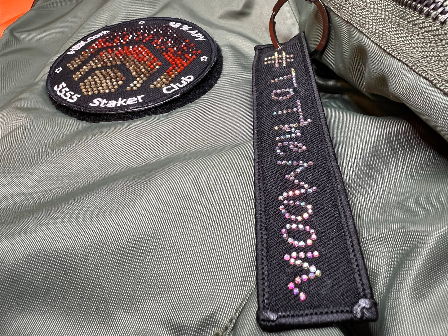 Bomberjacket Pulsechain with 2 patches #100 limited